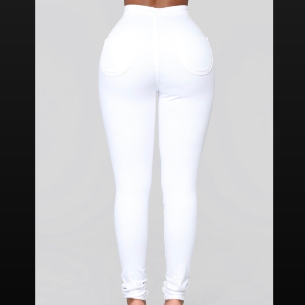 Super High Waist Skinny Jeans